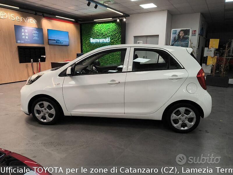 Usata Kia Picanto Active 67 CV (49 kW) 2016 Bianco Utilitaria