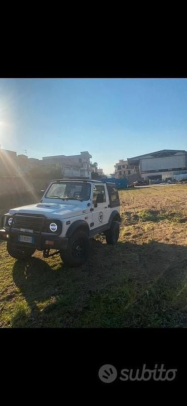Usata Suzuki Samurai 69 CV (50 kW) 1997 Bianco SUV