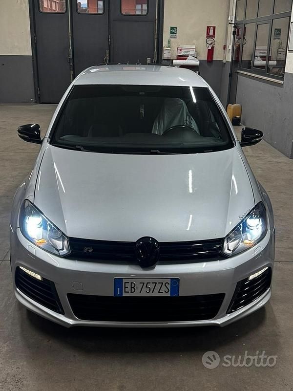 Usata VW Golf VI 270 CV (198 kW) 2010 Grigio Utilitaria