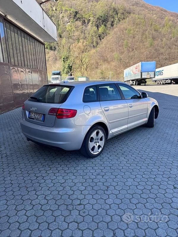 Usata Audi A3 Ambiente 90 CV (66 kW) 2010 Grigio Utilitaria