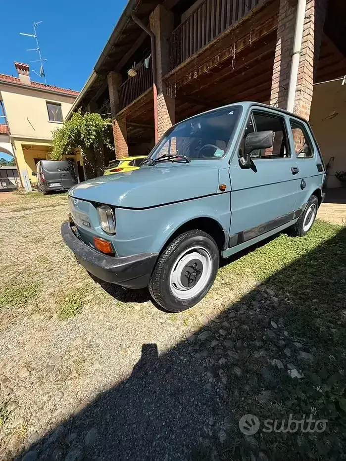 Usata Fiat 126 23 CV (16 kW) 1987 Bluazzurro Utilitaria