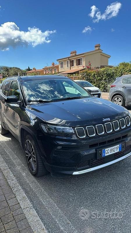 Usata Jeep Compass 131 CV (96 kW) 2021 Nero SUV