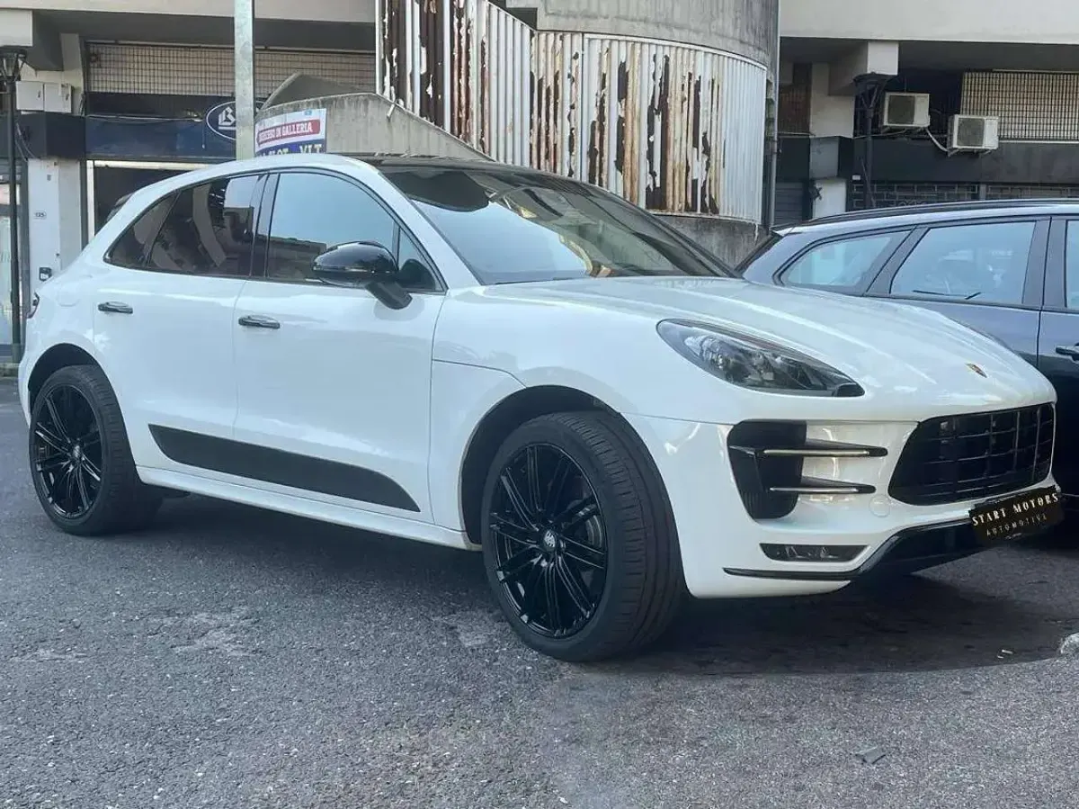 Usata Porsche Macan Turbo 400 CV (294 kW) 2015 Bianco SUV