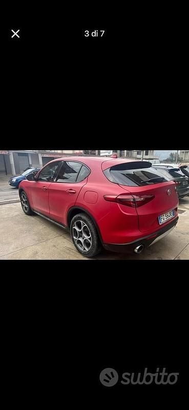 Usata Alfa Romeo Stelvio 280 CV (205 kW) 2017 Rosso SUV