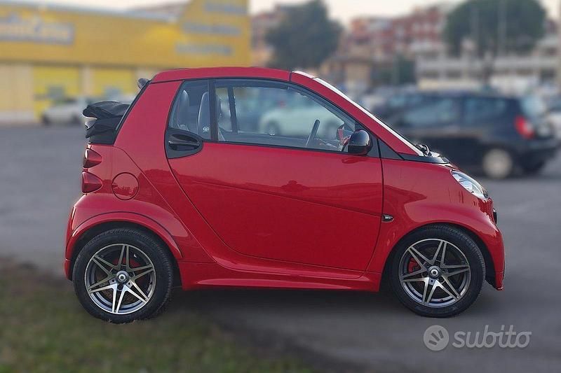 Usata Smart ForTwo Cabrio Passion 71 CV (52 kW) 2008 Rosso Cabrio