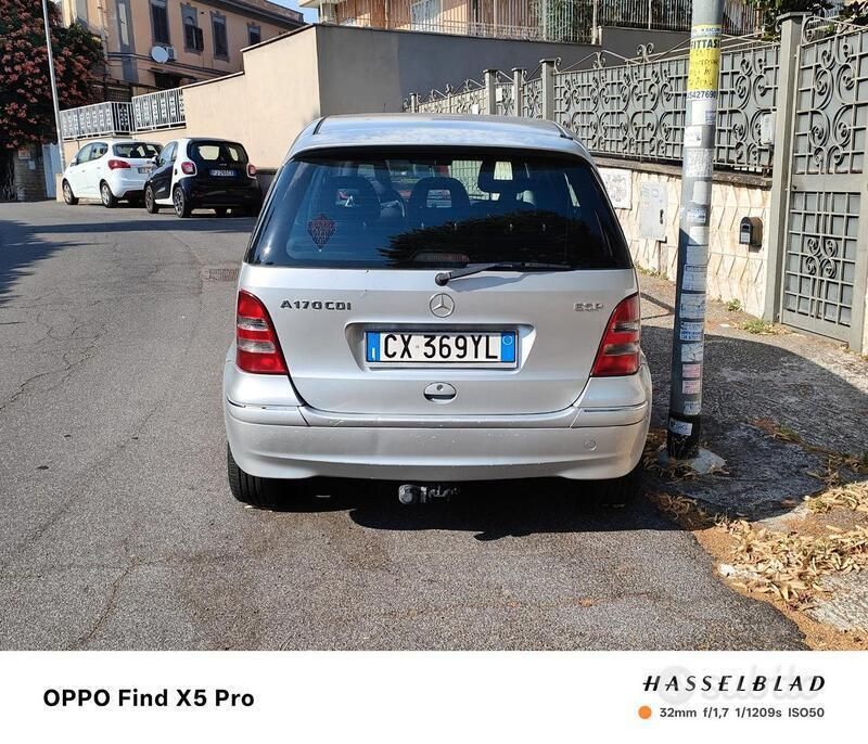 Usata Mercedes A200 95 CV (69 kW) 2004 Grigio Monovolume