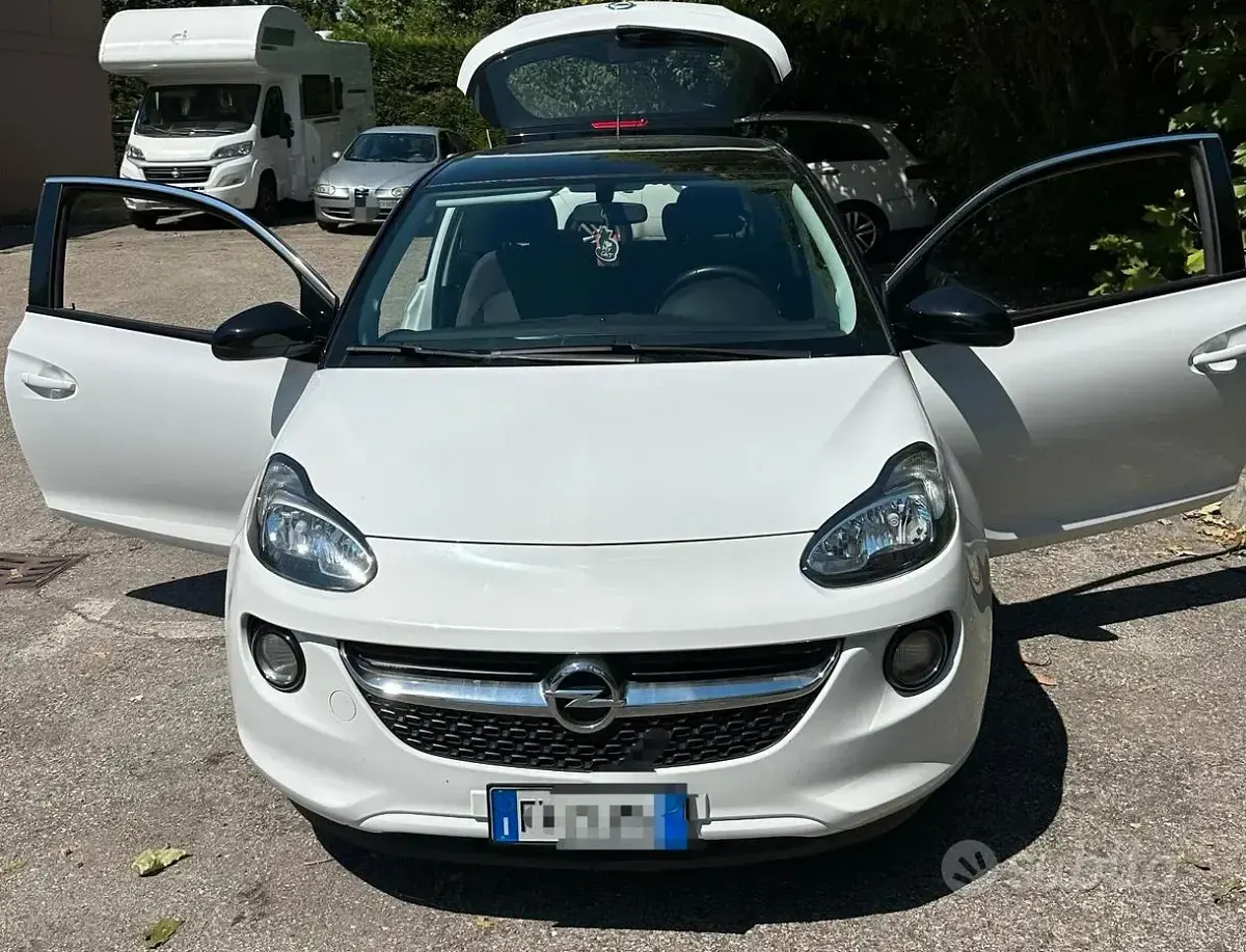 Usata Opel Adam 87 CV (63 kW) 2019 Bianco Utilitaria