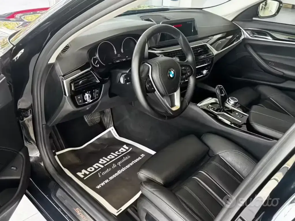 Usata BMW 520 Sport Line 190 CV (139 kW) 2018 Nero Berlina