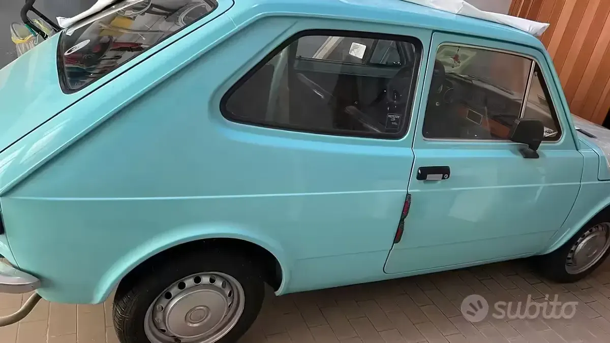 Usata Fiat 127 1970 Blu Utilitaria
