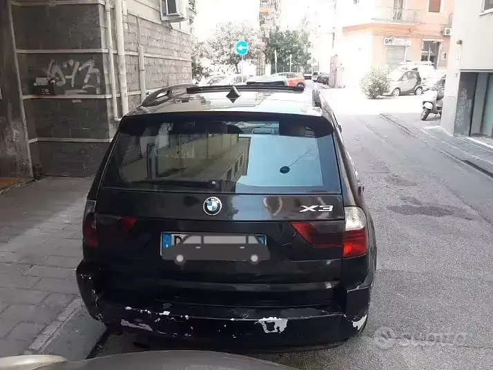 Usata BMW X3 Efficient Dynamics 177 CV (130 kW) 2007 Nero SUV