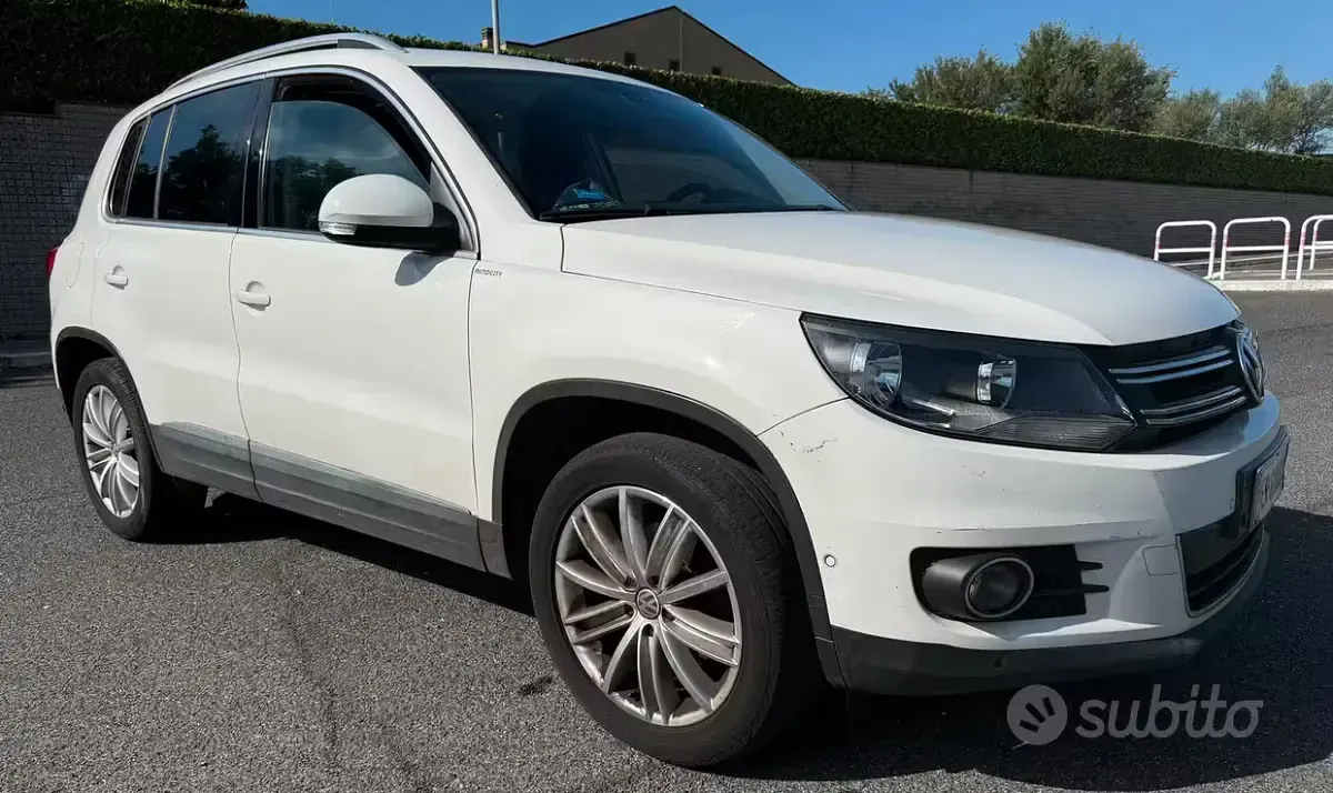 Usata VW Tiguan 140 CV (102 kW) 2013 Bianco SUV