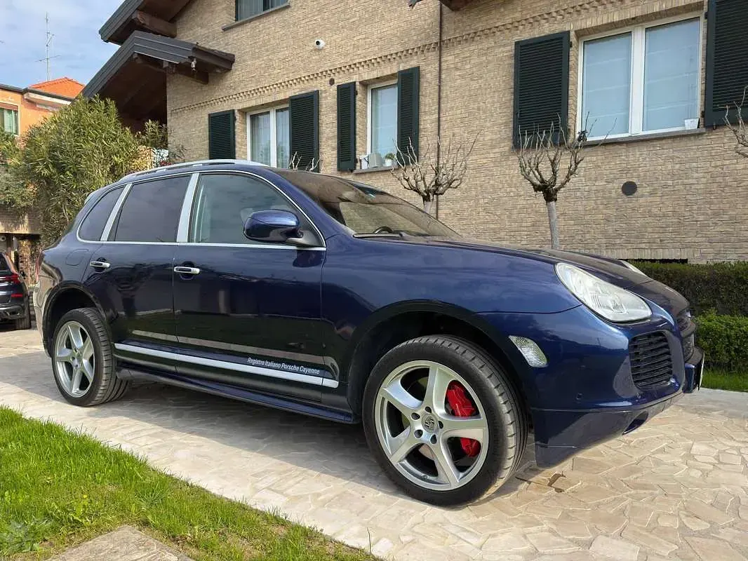 Usata Porsche Cayenne Turbo S 521 CV (383 kW) 2006 Blu/azzurro SUV