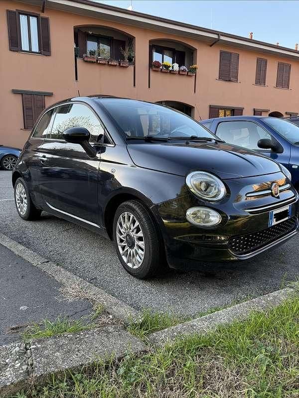 Usata Fiat 500 Lounge 69 CV (50 kW) 2018 Nero Utilitaria
