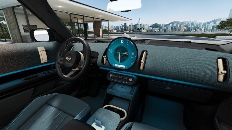 Nuova Mini Countryman Favoured 150 kW (204 CV) 2025 Verde / metallizzato SUV