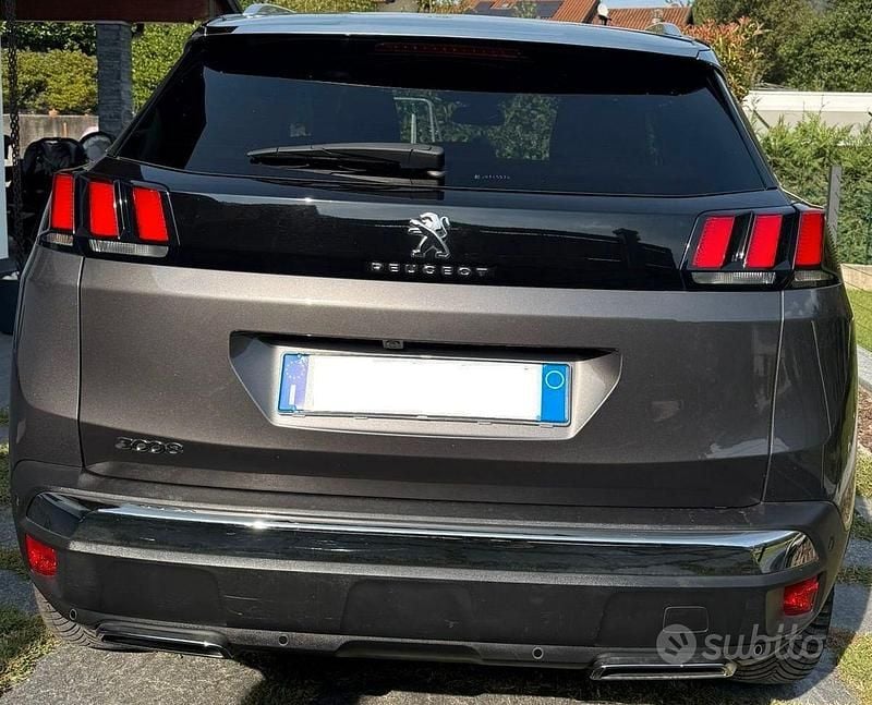 Usata Peugeot 3008 GT-line 150 CV (110 kW) 2018 Grigio SUV