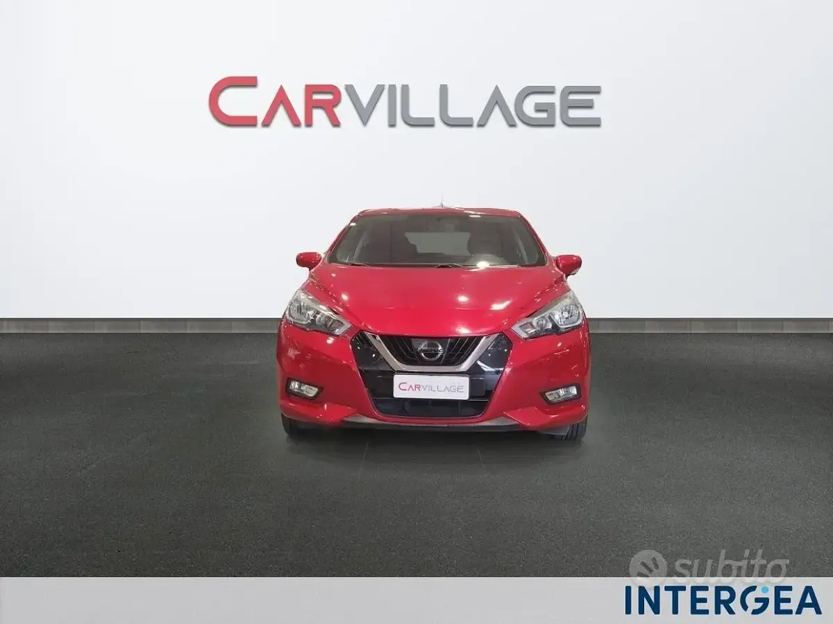 Usata Nissan Micra Acenta 71 CV (52 kW) 2019 Rosso Utilitaria