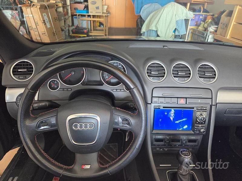 Usata Audi A4 Cabriolet 140 CV (102 kW) 2008 Nero Cabrio