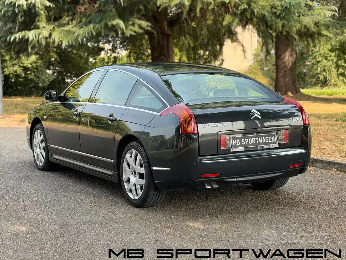 Usata Citroën C6 Exclusive 204 CV (150 kW) 2006 Nero Berlina