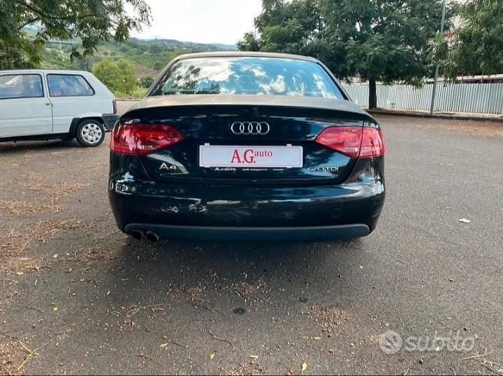 Usata Audi A4 Advanced 143 CV (105 kW) 2009 Nero Berlina