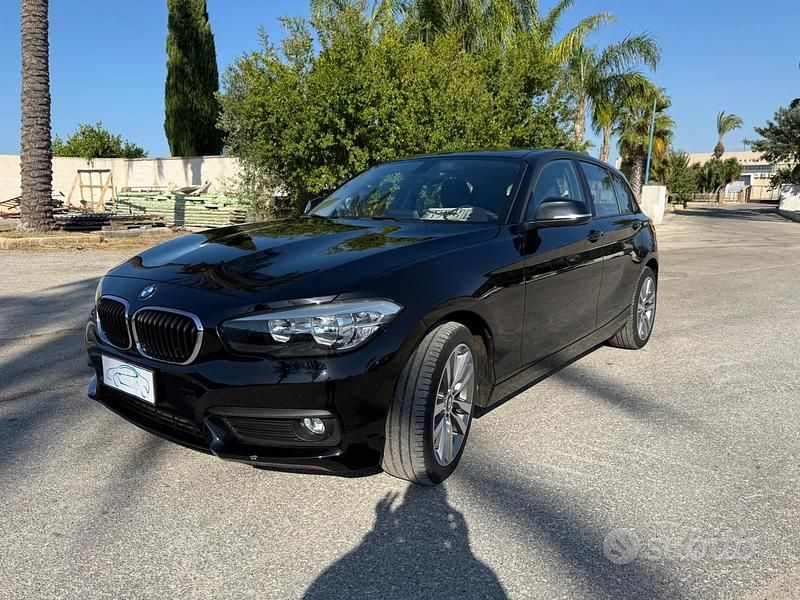 Usata BMW 116 116 CV (85 kW) 2019 Nero Utilitaria