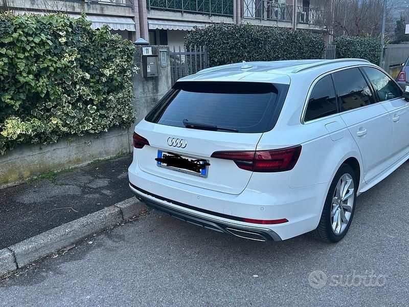 Usata Audi A4 S-Line 122 CV (89 kW) 2019 Bianco Station wagon