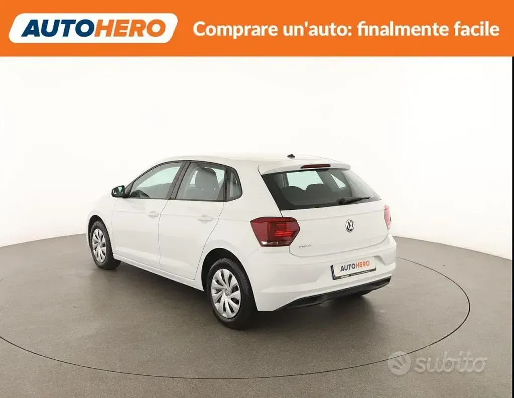 Usata VW Polo Trendline 80 CV (58 kW) 2018 Bianco Utilitaria