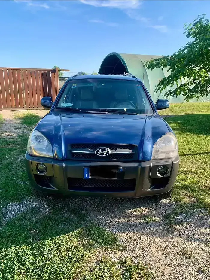 Usata Hyundai Tucson 112 CV (82 kW) 2004 Bluazzurro SUV