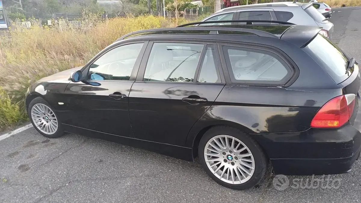 Usata BMW 320 177 CV (130 kW) 2007 Nero Station wagon