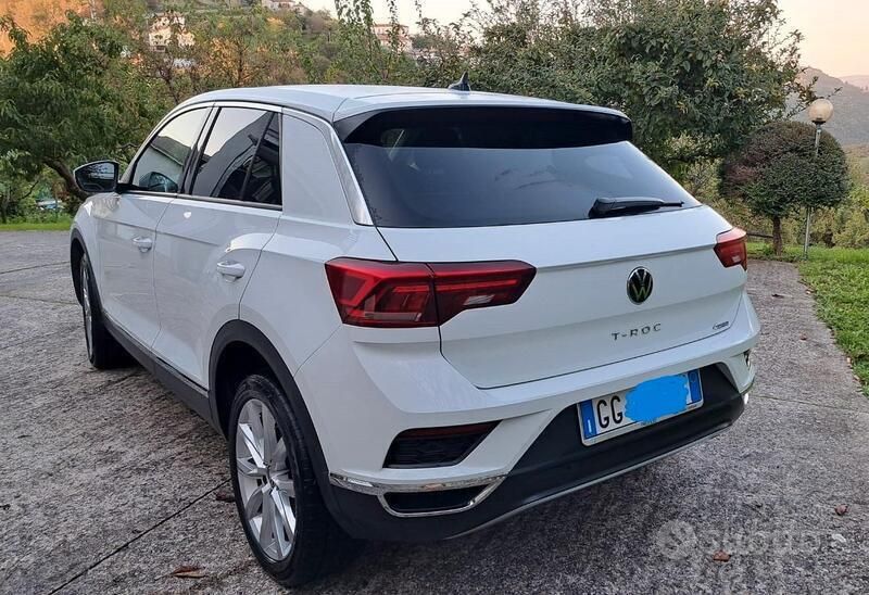Usata VW T-Roc Advance 150 CV (110 kW) 2021 Bianco SUV