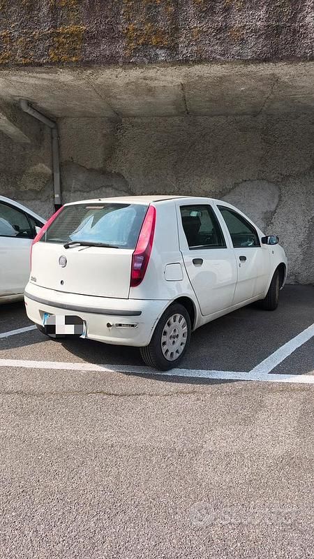Usata Fiat Punto Classica 77 CV (56 kW) 2009 Bianco Utilitaria