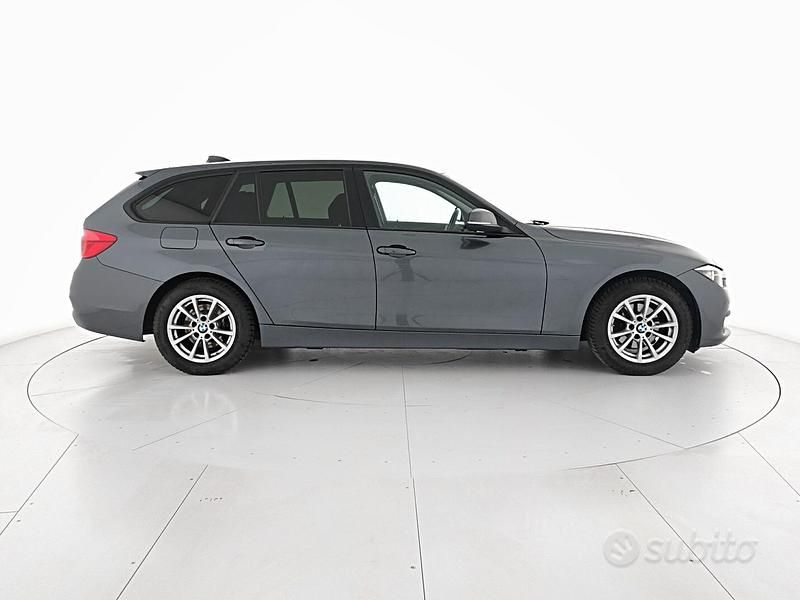 Usata BMW 316 Advantage 116 CV (85 kW) 2015 Grigio Station wagon