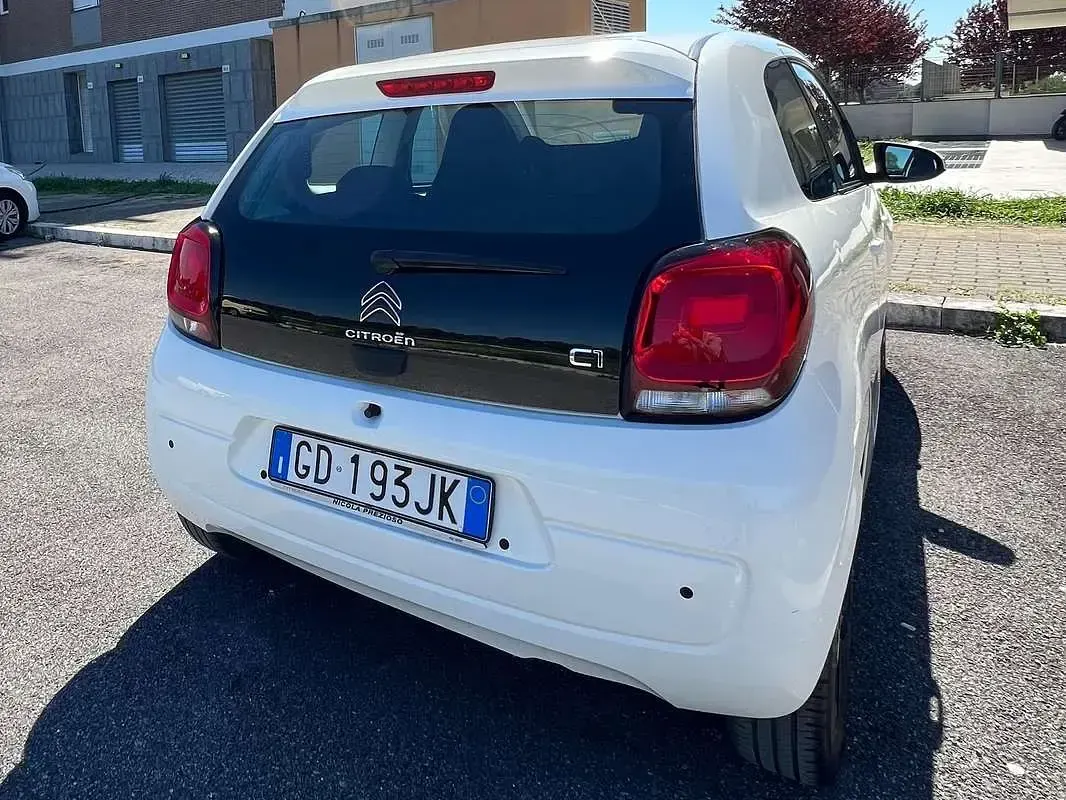 Usata Citroën C1 Live 72 CV (52 kW) 2021 Bianco Utilitaria