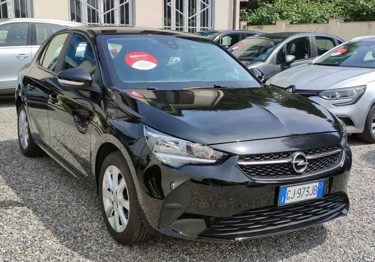 Usata Opel Corsa Elegance 75 CV (55 kW) 2022 Nero Utilitaria