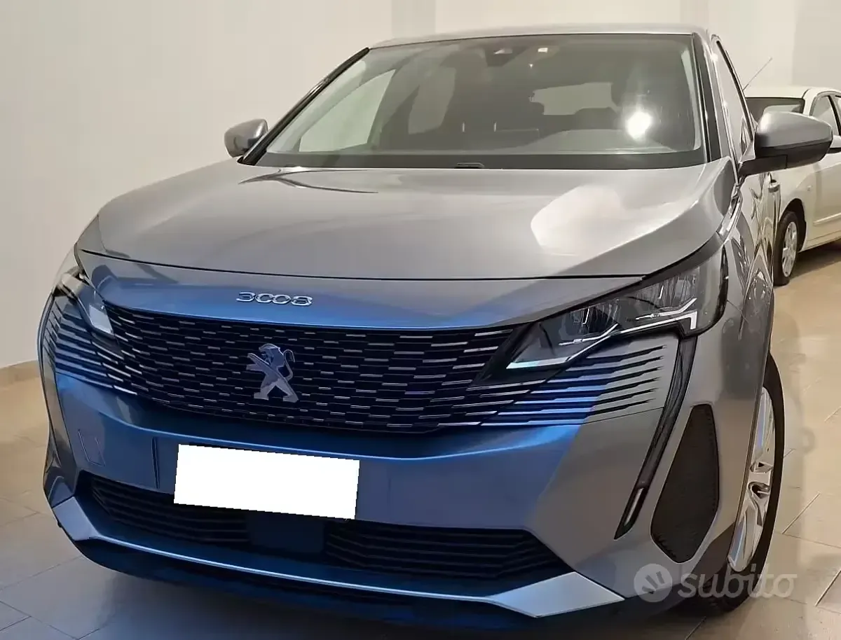 Usata Peugeot 3008 Business-Line 131 CV (96 kW) 2021 Grigio SUV