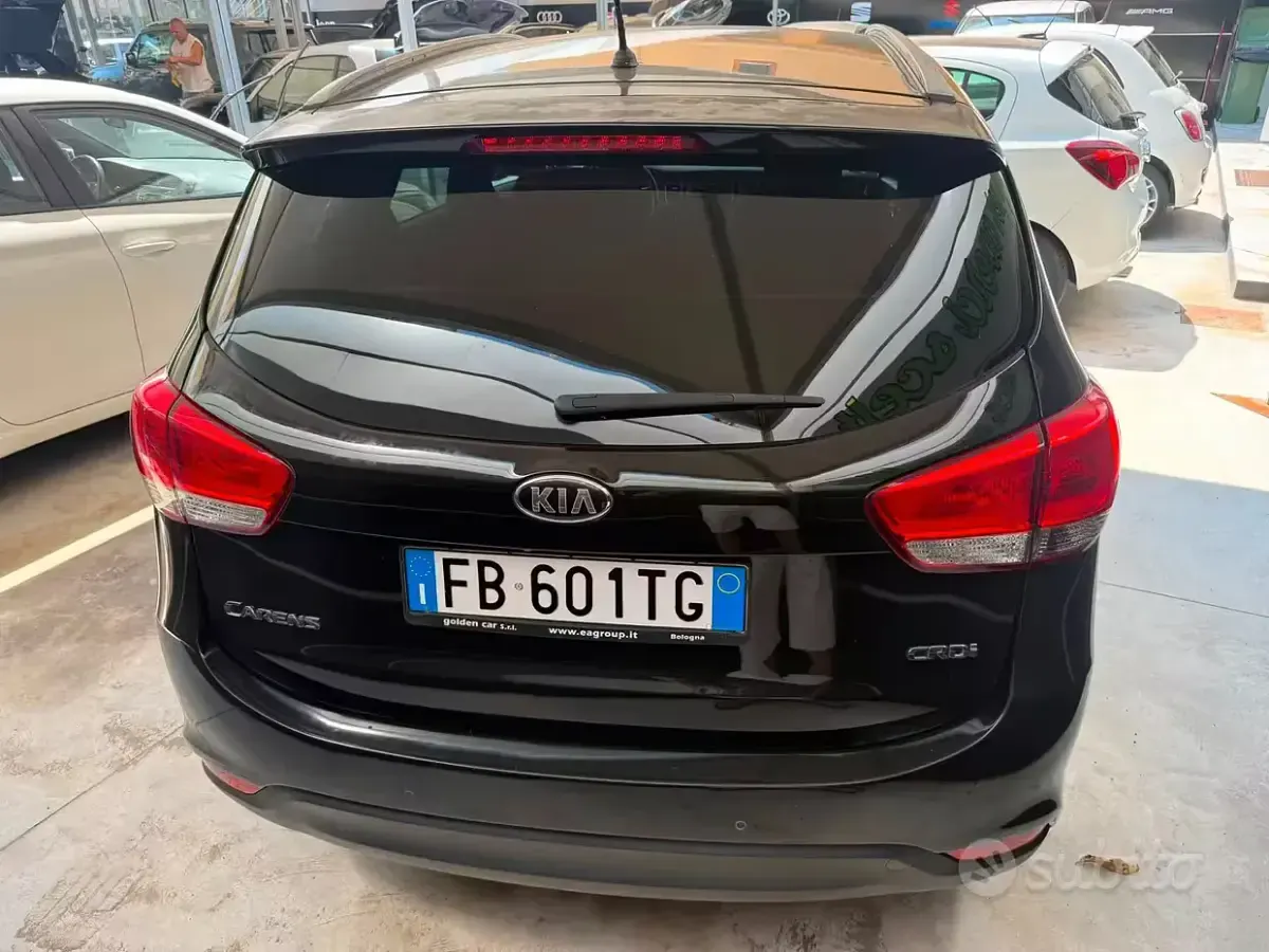 Usata Kia Carens 116 CV (85 kW) 2016 Nero Monovolume
