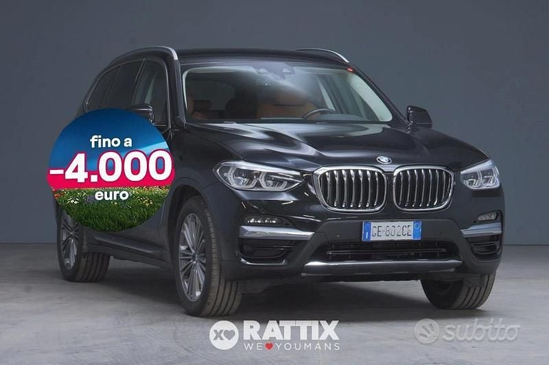 Usata BMW X3 Luxury Line 292 CV (214 kW) 2021 Nero SUV