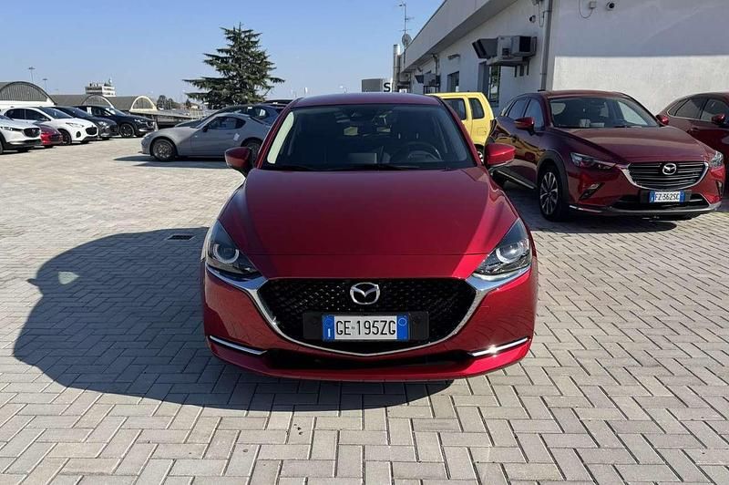Usata Mazda 2 Exceed 90 CV (66 kW) 2021 Rosso Utilitaria