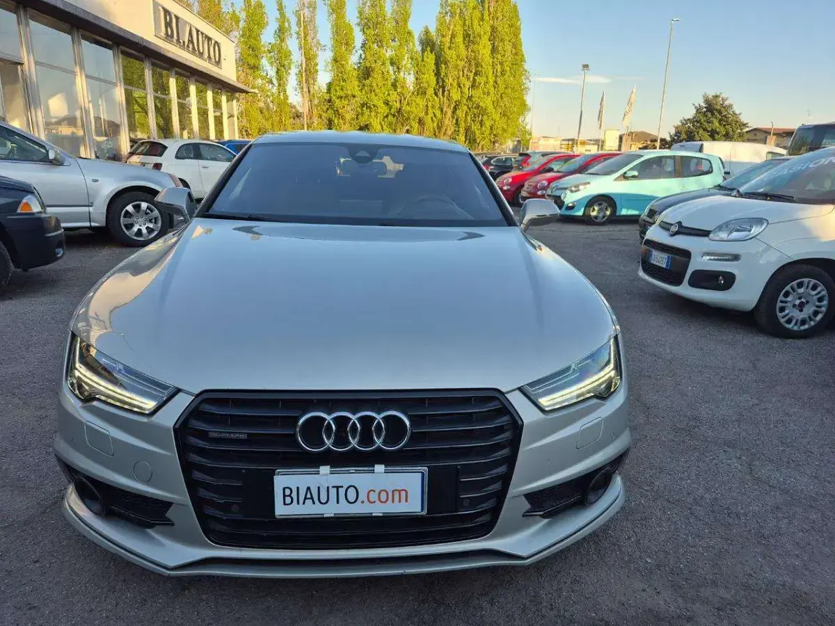 Usata Audi A7 S-Line 272 CV (200 kW) 2016 Argento Utilitaria