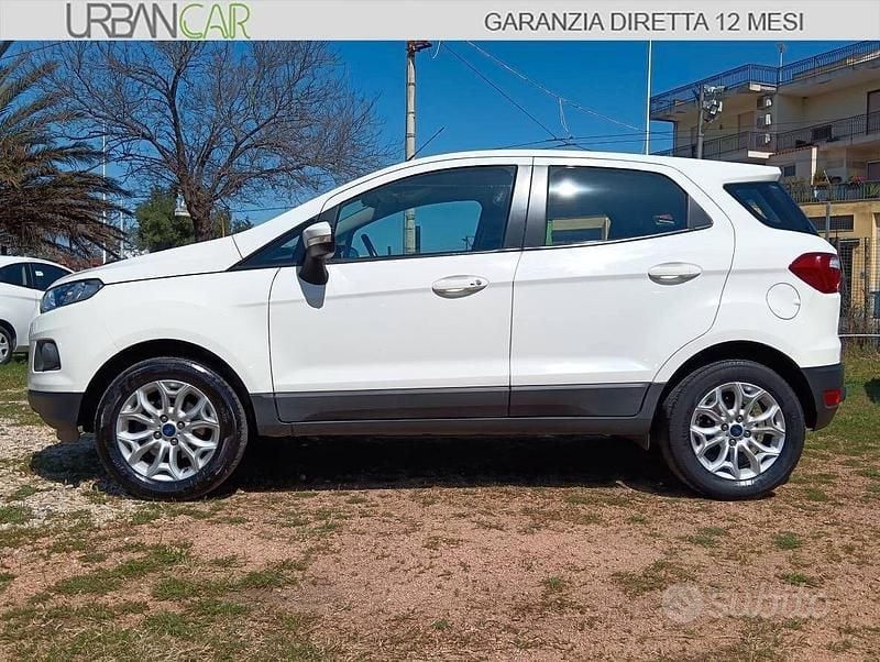Usata Ford Ecosport Titanium S 95 CV (69 kW) 2016 Bianco SUV
