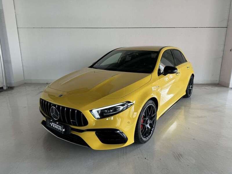 Usata Mercedes A45 AMG AMG 421 CV (309 kW) 2022 Giallo Berlina