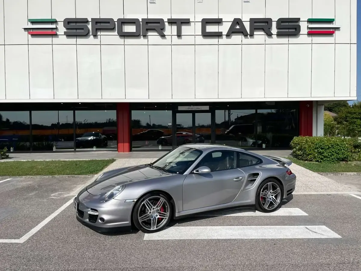 Usata Porsche 997 Turbo Sport 480 CV (353 kW) 2007 Argento gt metallizzato Cabrio