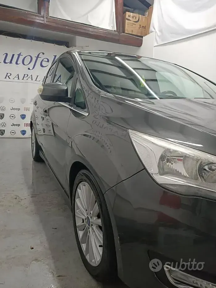 Brugt Ford C-MAX Titanium 120 HK (88 kW) 2017 Grå MPV
