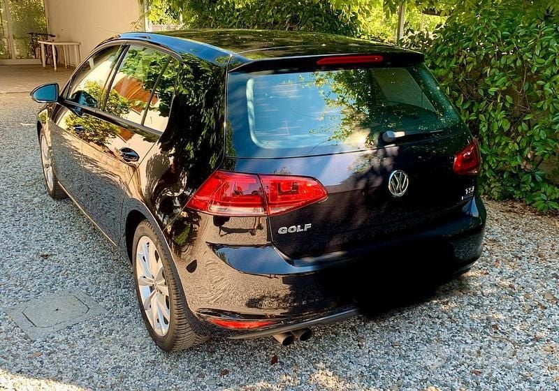 Usata VW Golf VII 122 CV (89 kW) 2013 Nero Berlina