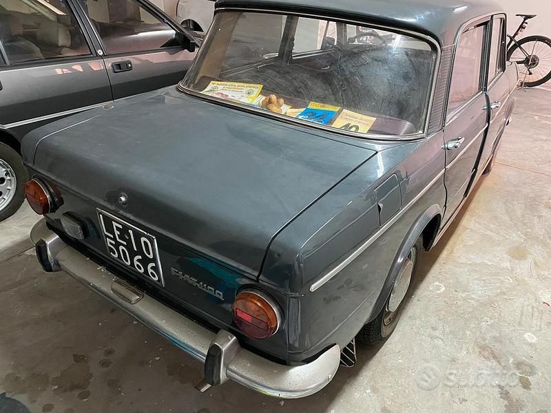 Usata Fiat 1100R 48 CV (35 kW) 1960 Grigio