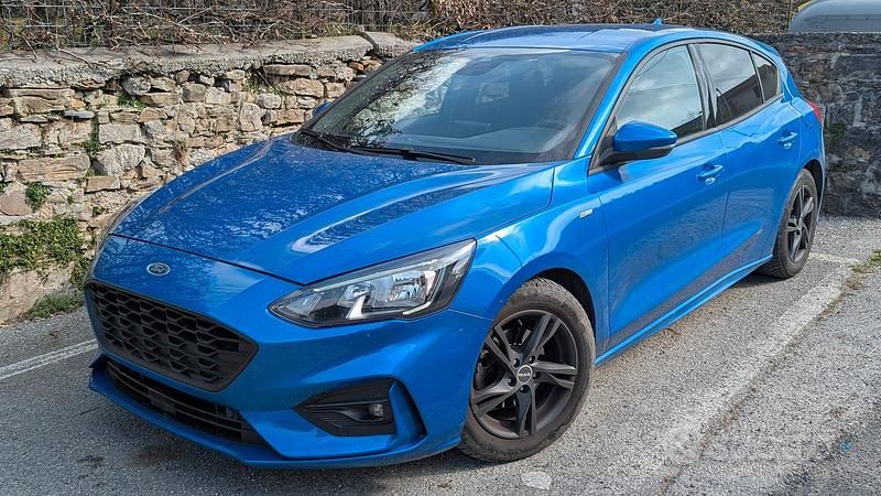 Usata Ford Focus ST-Line 150 CV (110 kW) 2019 Blu/azzurro Berlina
