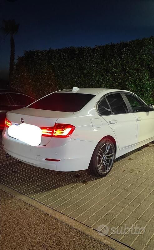 Usata BMW 316 116 CV (85 kW) 2013 Bianco Berlina