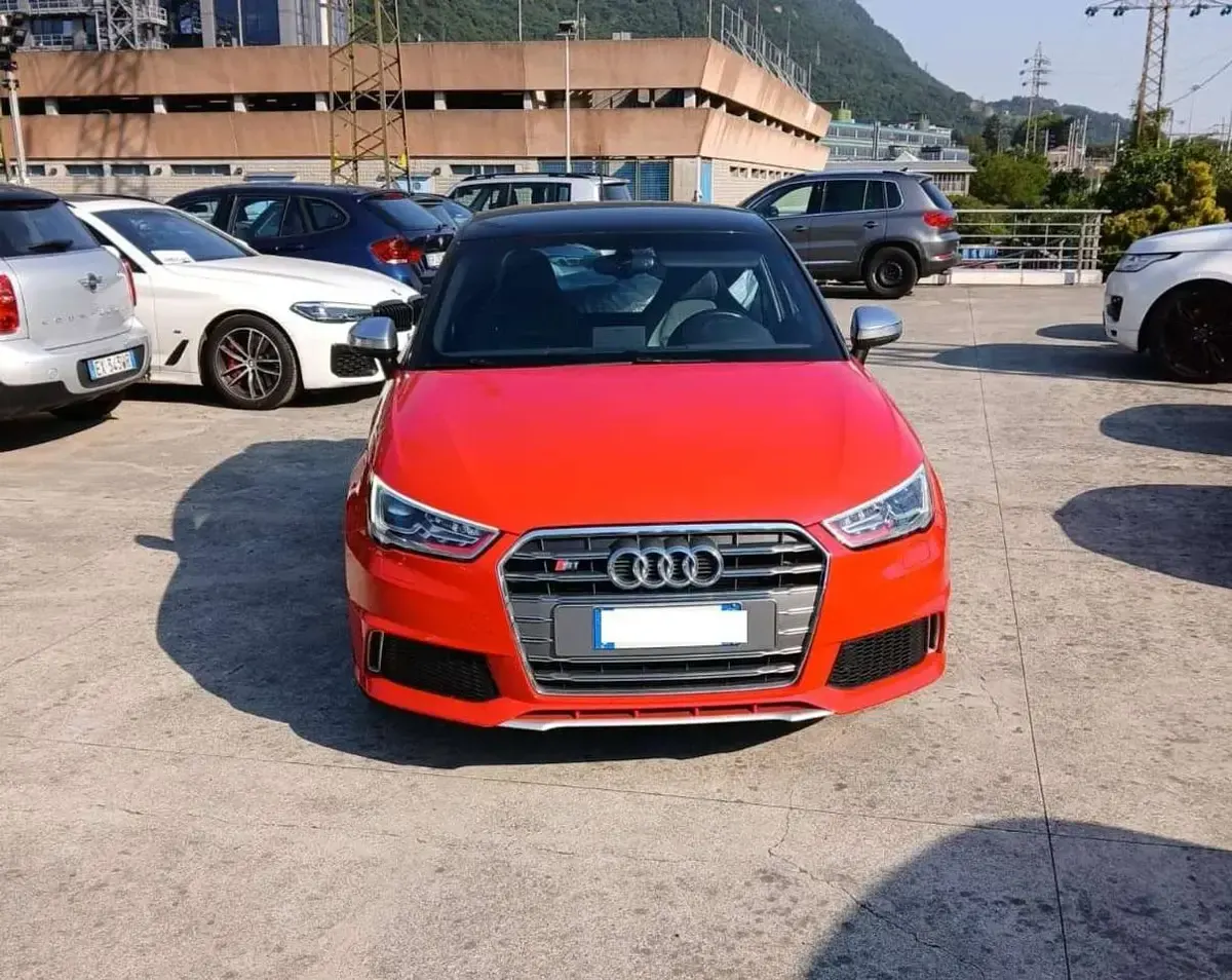 Usata Audi S1 Sportback Ambiente 231 CV (169 kW) 2016 Misano red Utilitaria