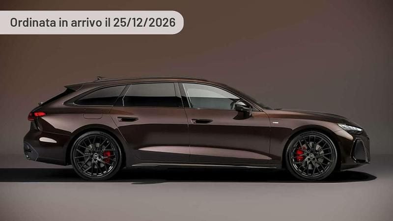 Nuova Audi A6 S-Line 367 CV (269 kW) 2025 Argento Station wagon