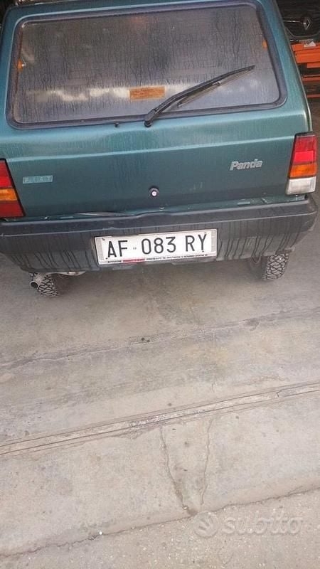 Usata Fiat Panda 4x4 2003 Verde Utilitaria