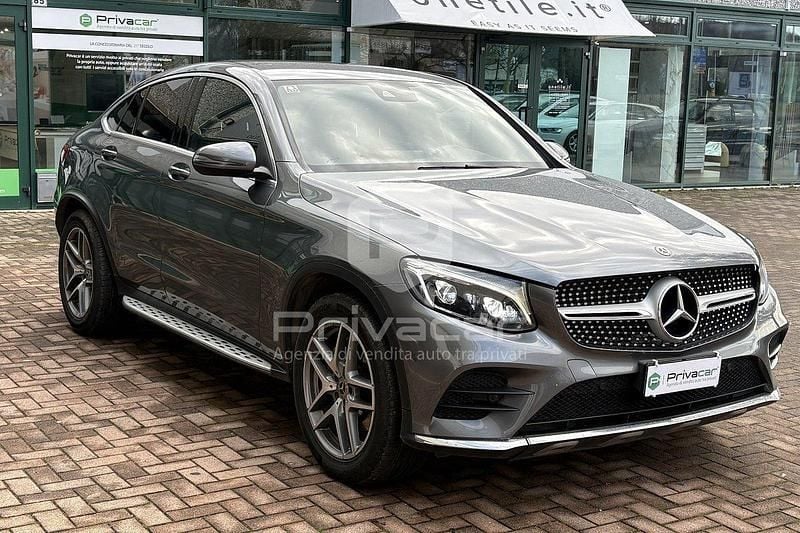 Usata Mercedes GLC250 Premium 204 CV (150 kW) 2017 Grigio Coupé